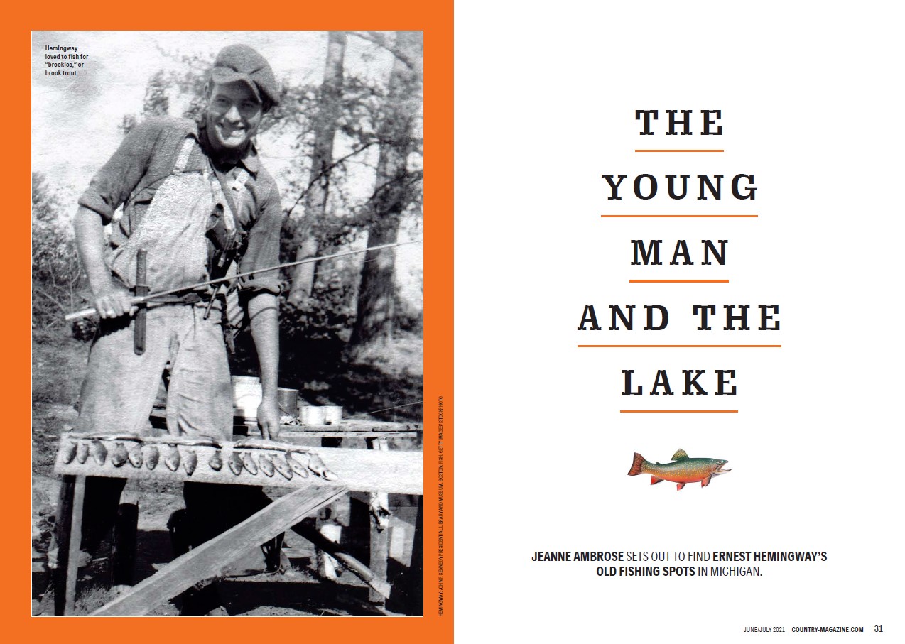 The Young Man and The Lake: Hemingway's Fishing Grounds