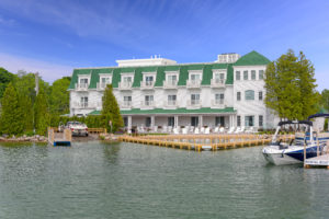 Hotel Walloon, a luxury boutique hotel built on the water, located on Walloon Lake