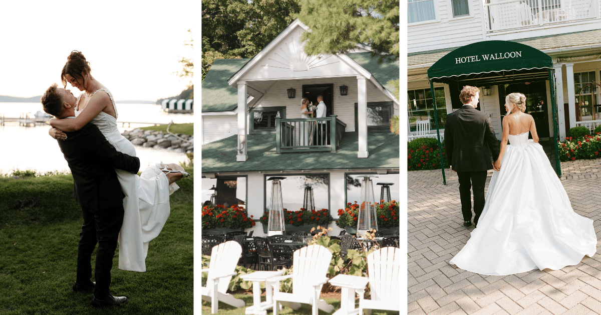 Photo of 3 weddings at Hotel Walloon